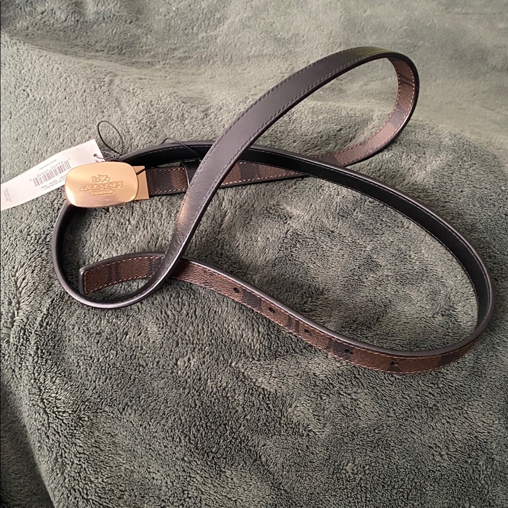 Coach Eliza signature reversible Belt